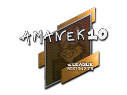 AmaNEk | Бостон 2018