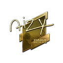 Sticker | aizy (Gold) | Boston 2018