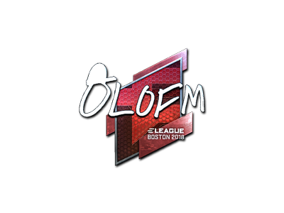 Sticker | olofmeister (Foil) | Boston 2018