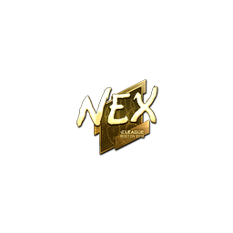 free csgo skin Sticker | nex (Gold) | Boston 2018