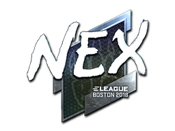 Autocolante | nex (Foil) | Boston 2018