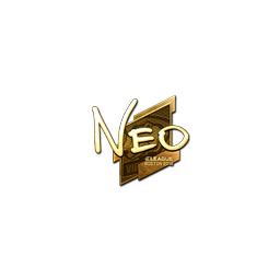 Sticker | NEO (Gold) | Boston 2018