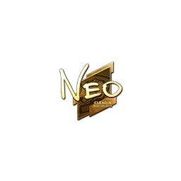 free csgo skin Sticker | NEO (Gold) | Boston 2018