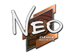 Наклейка | NEO | Бостон 2018