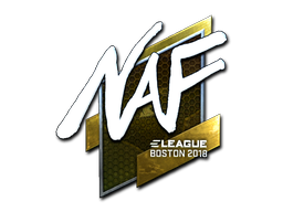 Pegatina | NAF (reflectante) | Boston 2018