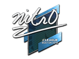 Naklejka | nitr0 | Boston 2018