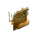 Sticker | LUCAS1 (Gold) | Boston 2018