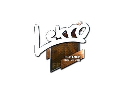 Sticker | Lekr0 (Foil) | Boston 2018