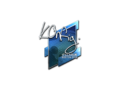 Sticker | k0nfig (Foil) | Boston 2018