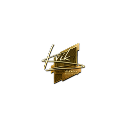 free csgo skin Sticker | Kvik (Gold) | Boston 2018