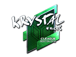 Autocolante | kRYSTAL (Foil) | Boston 2018