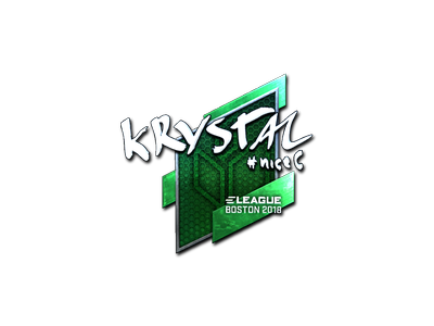 Çıkartma | kRYSTAL (Parlak) | Boston 2018