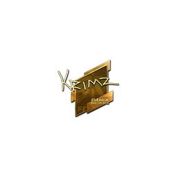 Sticker | KRIMZ (Gold) | Boston 2018