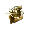 Sticker | kennyS (Gold) | Boston 2018