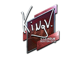 Sticker | kNgV- (Foil) | Boston 2018