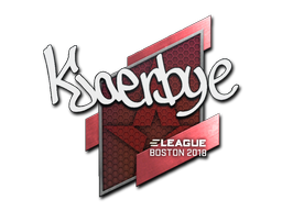 스티커 | Kjaerbye | Boston 2018