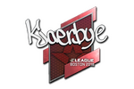 Sticker | Kjaerbye | Boston 2018