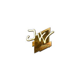 Sticker | JW (Gold) | Boston 2018