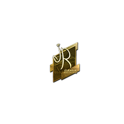 Sticker | jR (Gold) | Boston 2018