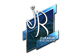 스티커 | jR (Foil) | Boston 2018