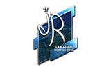 Sticker | jR (Foil) | Boston 2018