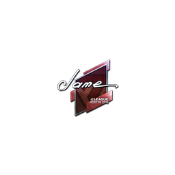 free csgo skin Sticker | Jame (Foil) | Boston 2018