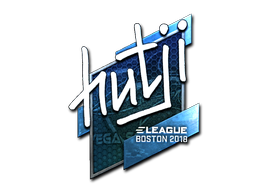 Sticker | hutji (Foil) | Boston 2018