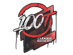 Sealed Graffiti | 100 Thieves | Boston 2018