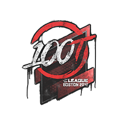 Sealed Graffiti | 100 Thieves | Boston 2018