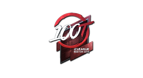 Sticker | 100 Thieves (Foil) | Boston 2018