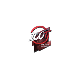 Sticker | 100 Thieves (Foil) | Boston 2018