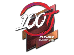 Sticker | 100 Thieves (Holo) | Boston 2018