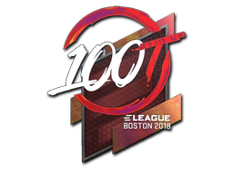 Aufkleber | 100 Thieves (Holo) | Boston 2018