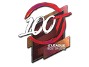 Sticker | 100 Thieves | Boston 2018