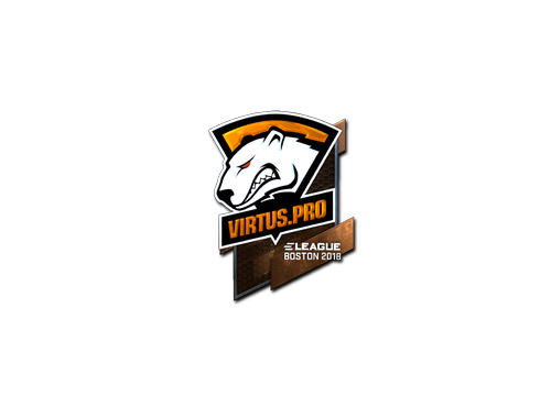 Наклейка | Virtus.Pro (металлическая) | Бостон-2018