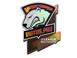 Наклейка | Virtus.Pro (голографическая) | Бостон 2018