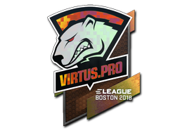 Naklejka | Virtus.Pro (hologramowa) | Boston 2018