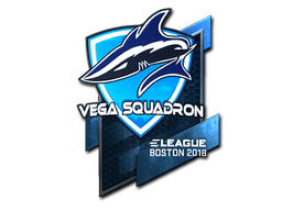 스티커 | Vega Squadron (Foil) | Boston 2018