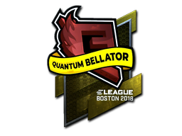 Sticker | Quantum Bellator Fire (Foil) | Boston 2018