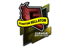 Sticker | Quantum Bellator Fire (premium) | Boston 2018