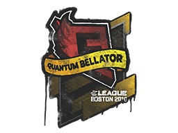 Запечатанный граффити | Quantum Bellator Fire | Бостон 2018