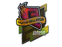 Sticker | Quantum Bellator Fire (Holo) | Boston 2018