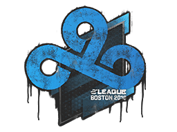 Versiegeltes Graffiti | Cloud9 | Boston 2018