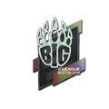 Sticker | BIG (Holo) | Boston 2018