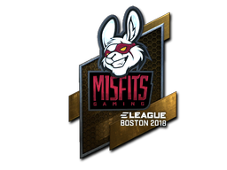 스티커 | Misfits Gaming (Foil) | Boston 2018