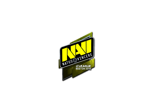 Наліпка | Natus Vincere (лискуча) | Бостон 2018