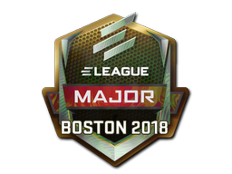 Naklejka | ELEAGUE (hologramowa) | Boston 2018