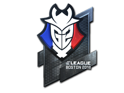 Sticker | G2 Esports (Foil) | Boston 2018