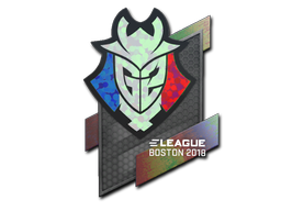 Sticker | G2 Esports (Holo) | Boston 2018