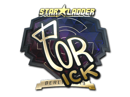 Sticker | t0rick (Gold) | Berlin 2019